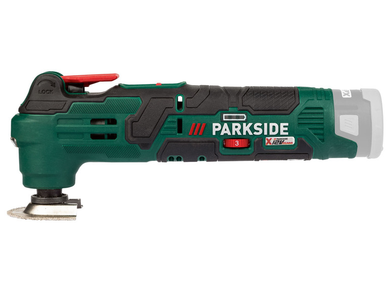  Zobrazit na celou obrazovku PARKSIDE® Aku multifunkční nářadí PAMFW 12 D4 – bez akumulátoru a nabíječky - Obrázek 7