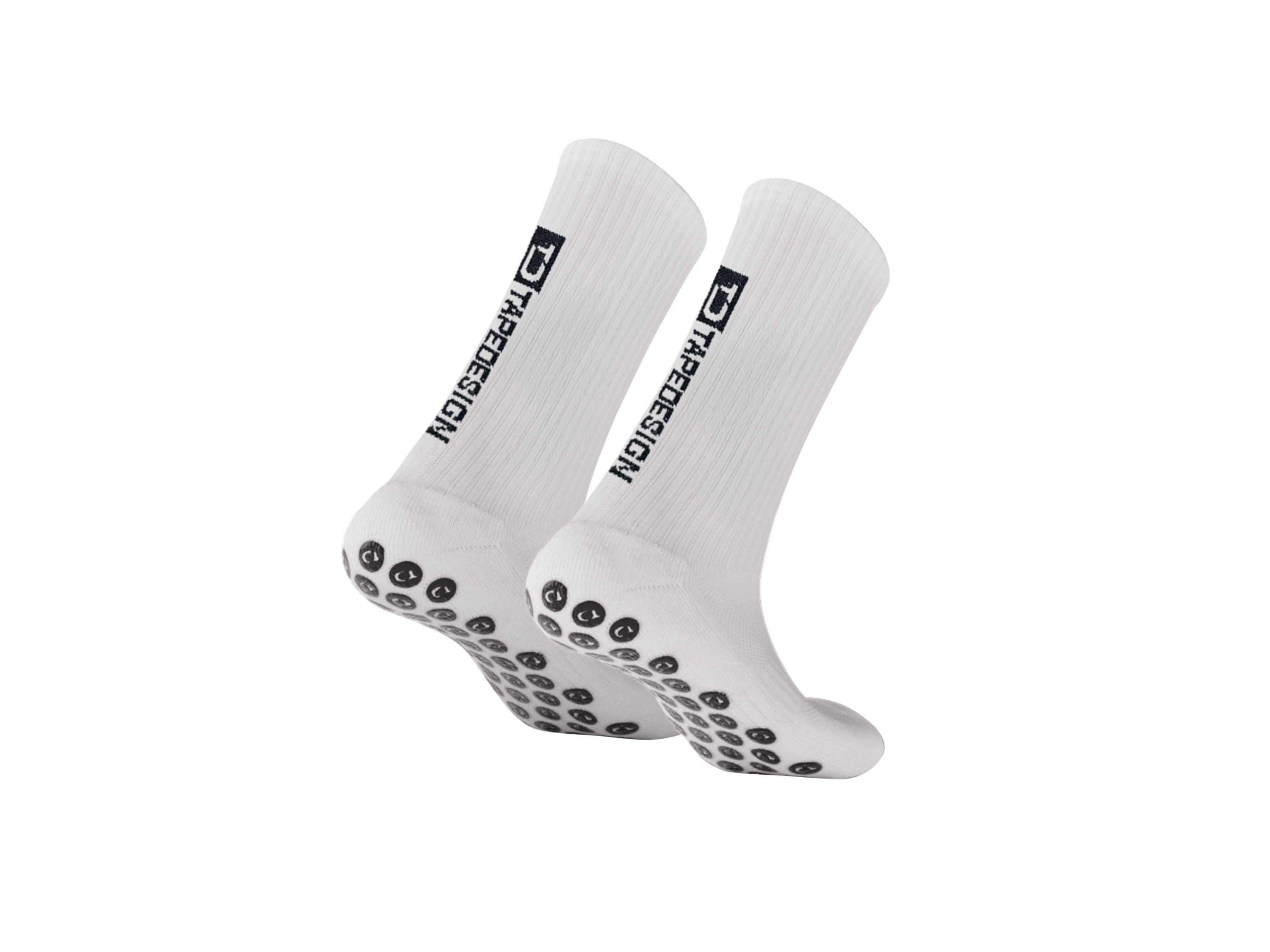 Tapedesign Dámské / Pánské protiskluzové ponožky Multisport (bílá)