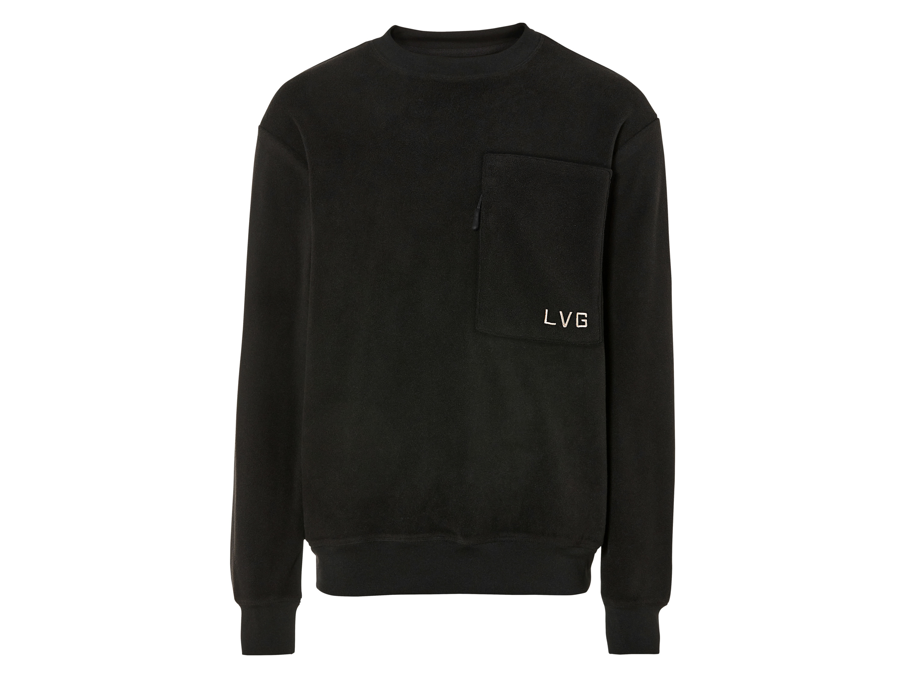 Livergy® Pánská fleecová mikina (L (52/54), černá)