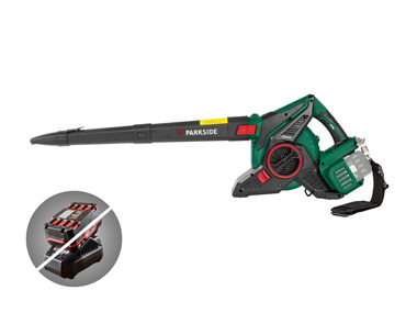 PARKSIDE® Aku vysavač / foukač listí PLSA 40-Li C2 – bez akumulátoru a nabíječky