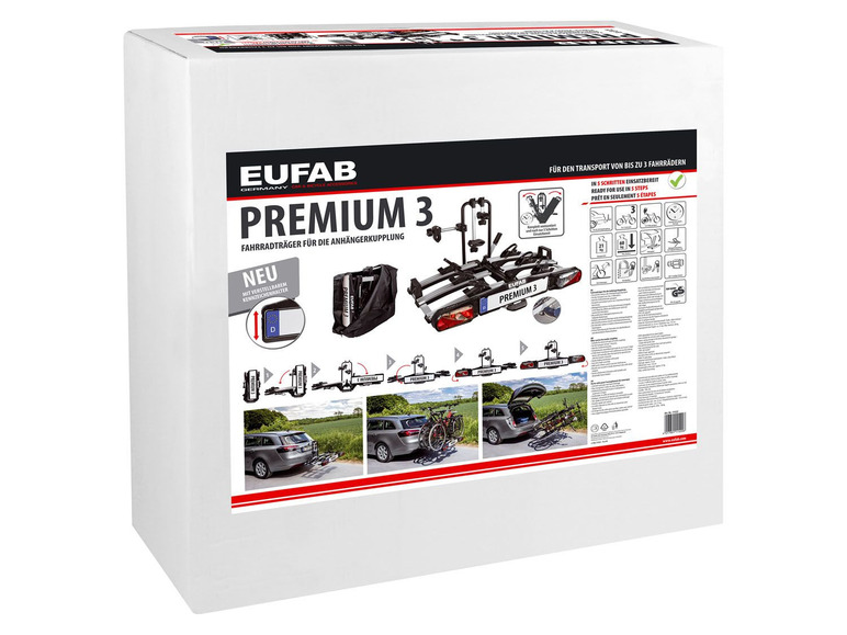  Zobrazit na celou obrazovku EUFAB Nosič jízních kol Premium III - Obrázek 6