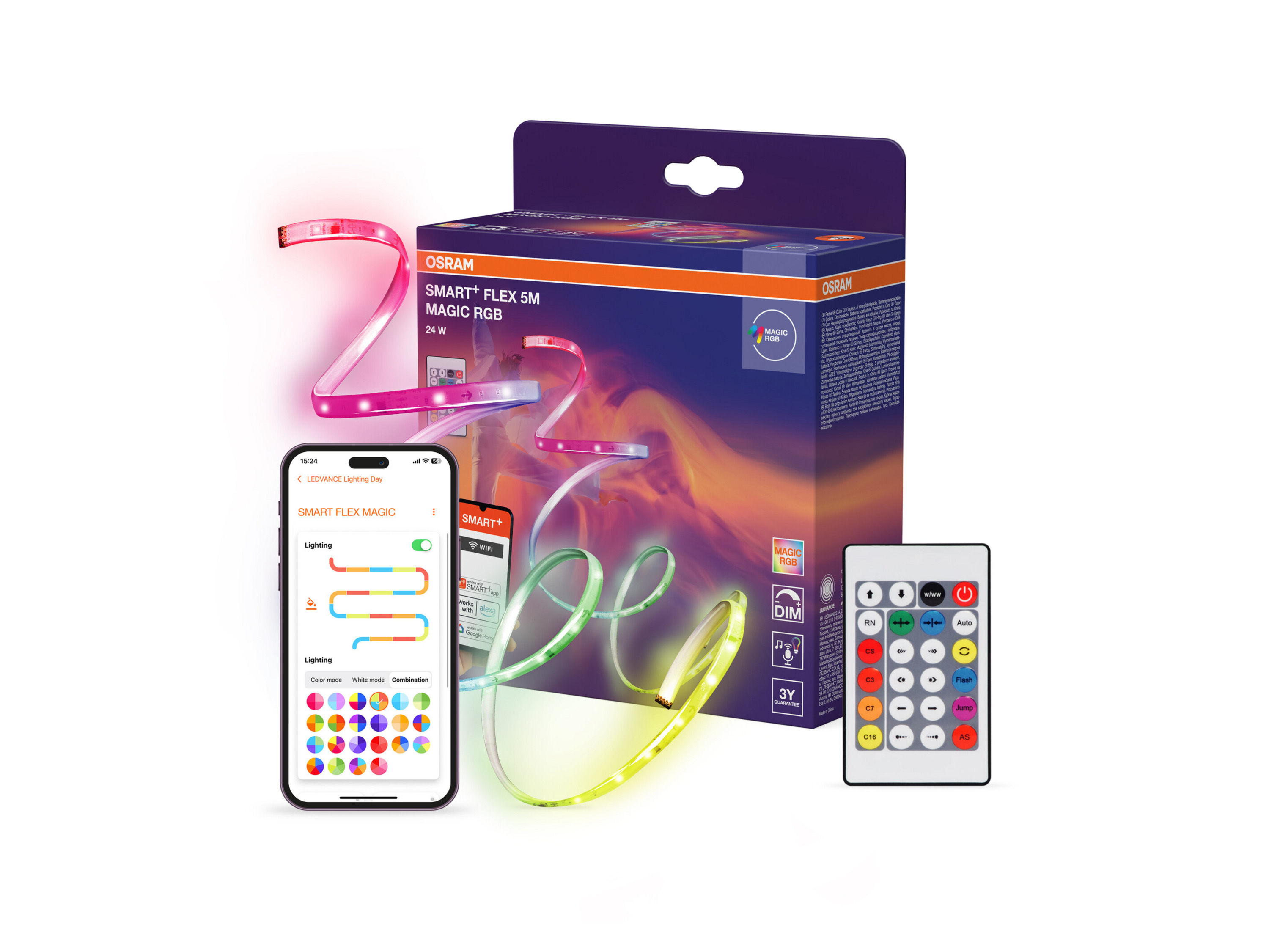 Osram Chytrý Wifi Flex RGB ICT RC vnitřní (5 m)