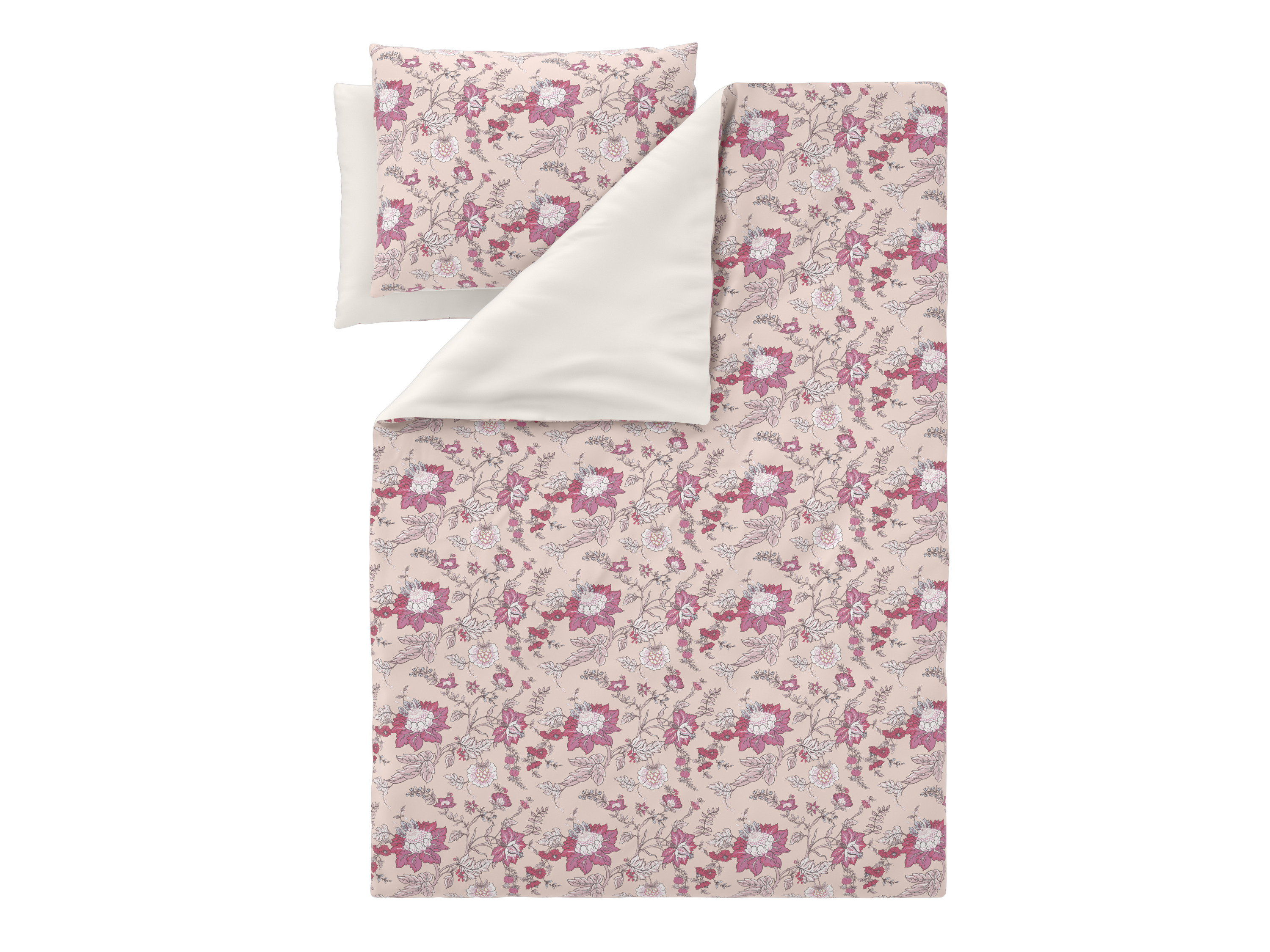 Livarno® Saténové ložní povlečení, 200 x 220 cm, 70 x 90 cm (světle růžová)