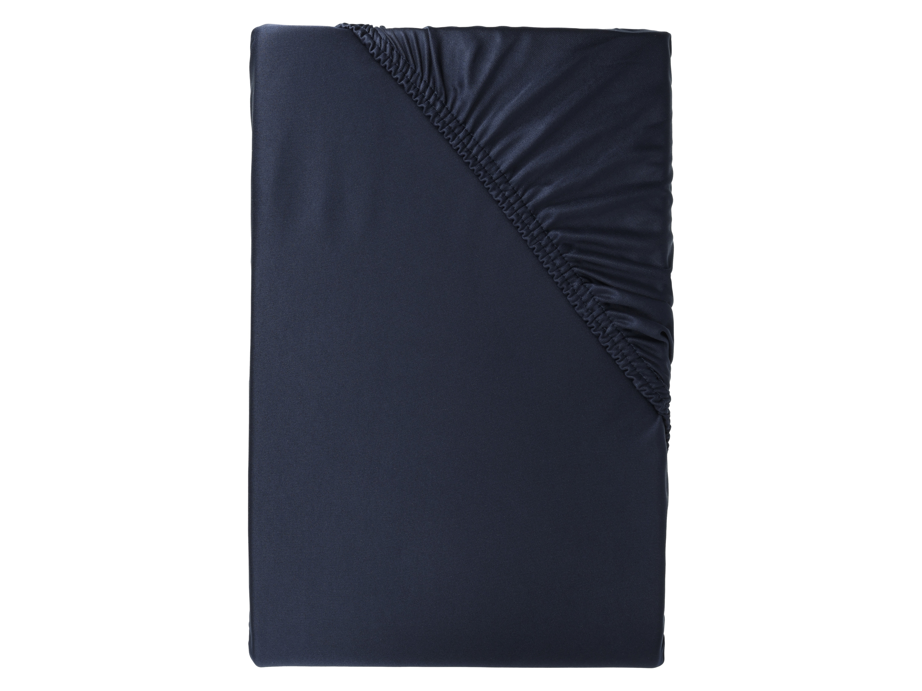 Livarno home Žerzejové napínací prostěradlo, 180-200 x 200 cm (modrá)