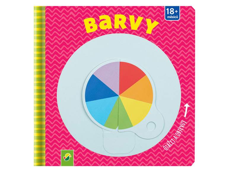Dětská interaktivní kniha (barvy)