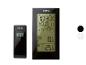 Digitální meteostanice s LCD displejem a venkovním senzorem, zobrazující teplotu a vlhkost.