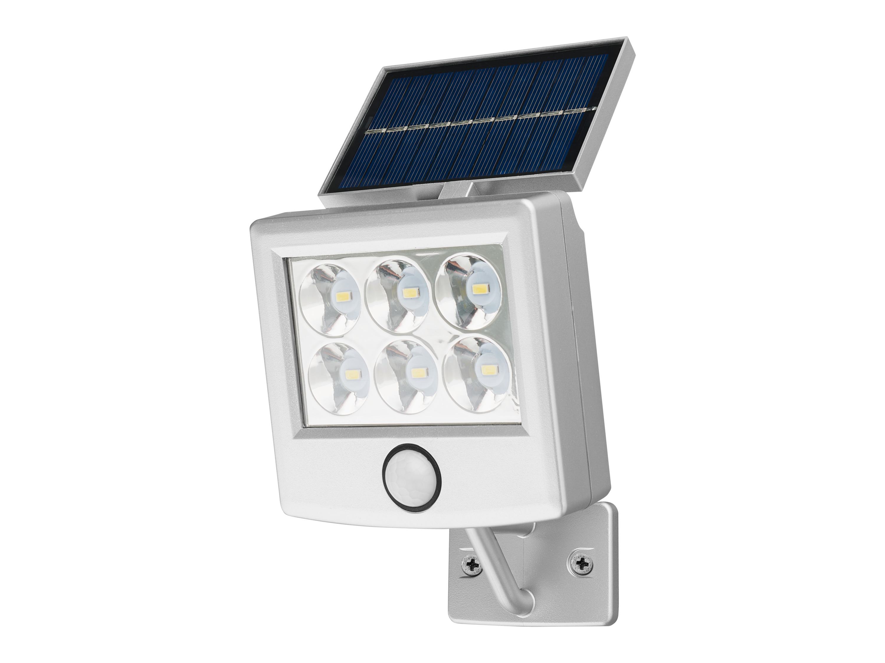 Livarno home Solární LED reflektor s pohybovým senzorem (integrovaný solární panel)