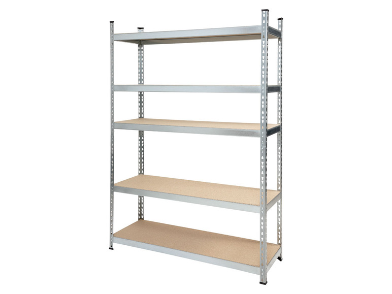  Zobrazit na celou obrazovku PARKSIDE® Vysokozátěžový regál s 5 policemi, 180 x 120 x 40 cm - Obrázek 1