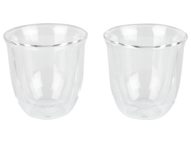 Delonghi Sklenice na espresso, 2dílná sada