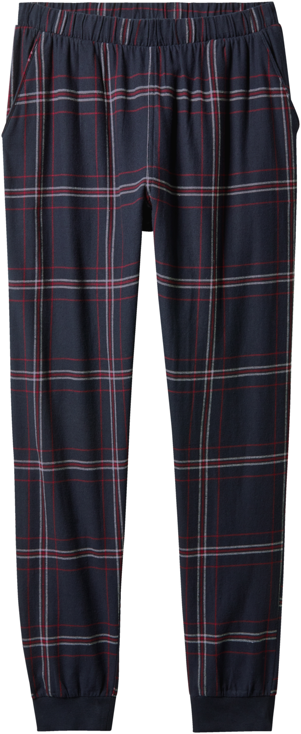 esmara® Dámské flanelové kalhoty na spaní (navy modrá, S(36/38))
