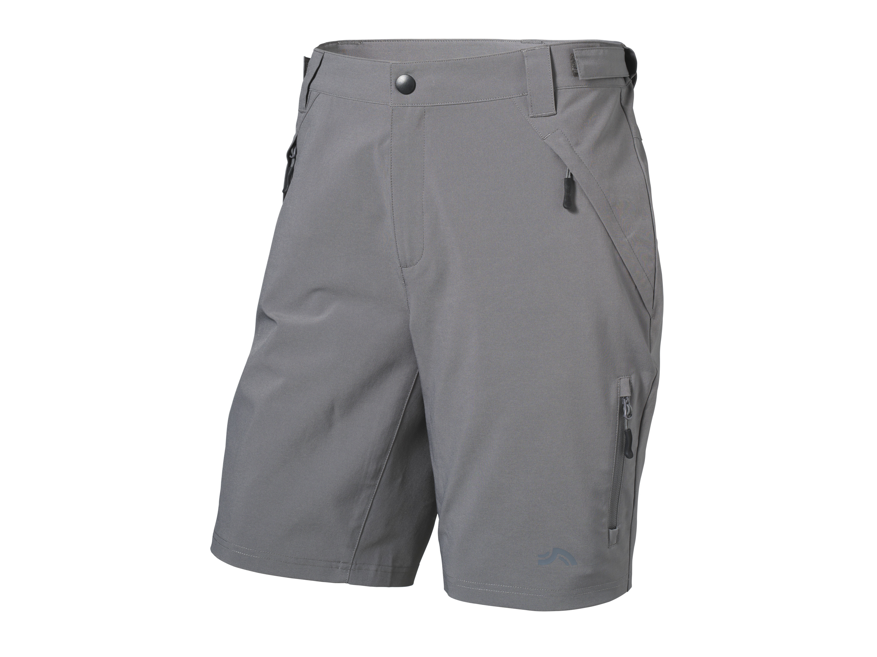 Crivit Pánské funkční kraťasy 2v1 (šedá, M (48/50))