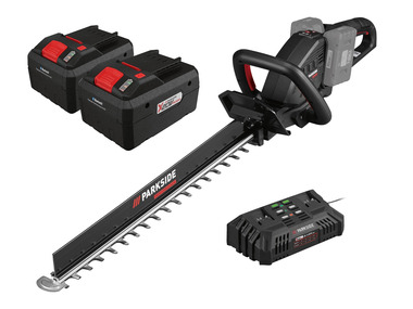 PARKSIDE PERFORMANCE® Aku nůžky na živý plot PPHSA 40-Li B2, 2x Smart 8 Ah