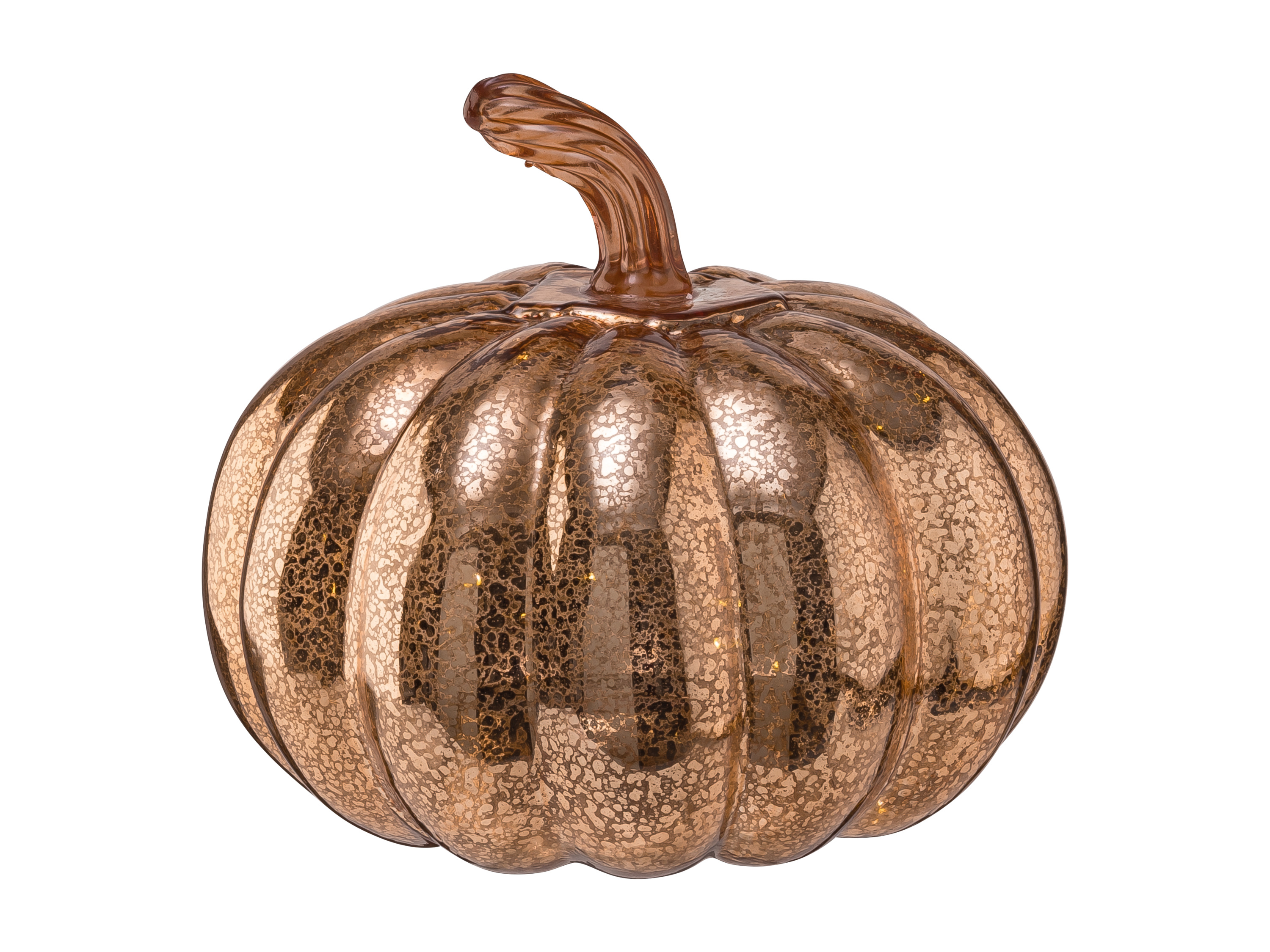 Livarno home Dekorativní LED dýně (zlatá/široká)