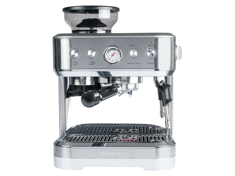  Zobrazit na celou obrazovku SILVERCREST® KITCHEN TOOLS Profesionální espresso kávovar s integrovaným mlýnkem SSMP 1770 A2 - Obrázek 3