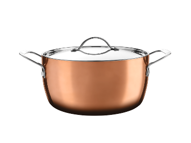 SILVERCREST® Hrnec s měděnou povrchovou úpravou Premium, Andre Agassi, Ø 24 cm