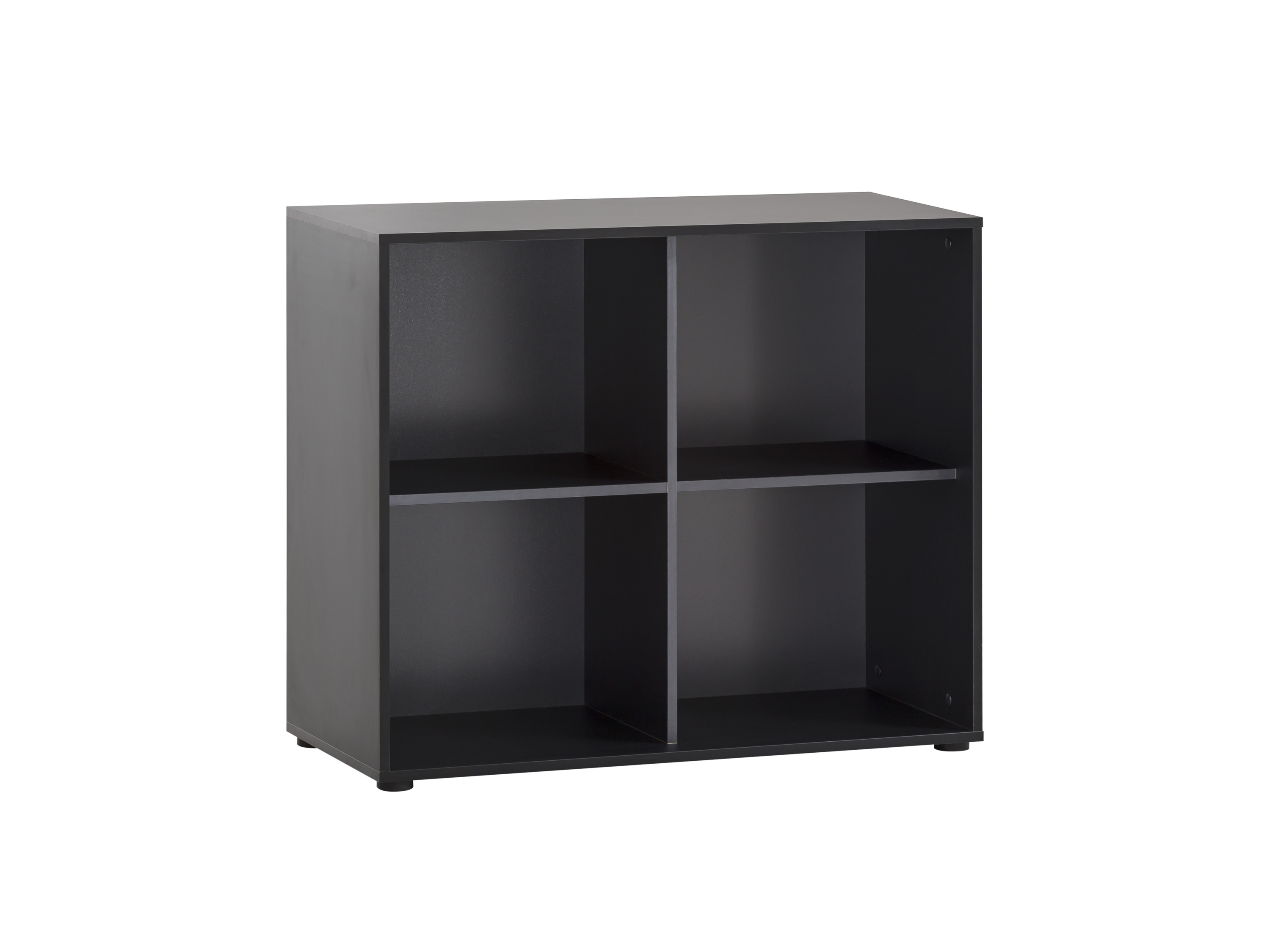 Schildmeyer Regál »Aino« (4s, černá matná)