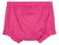 Růžové dětské kalhotky, volánky.