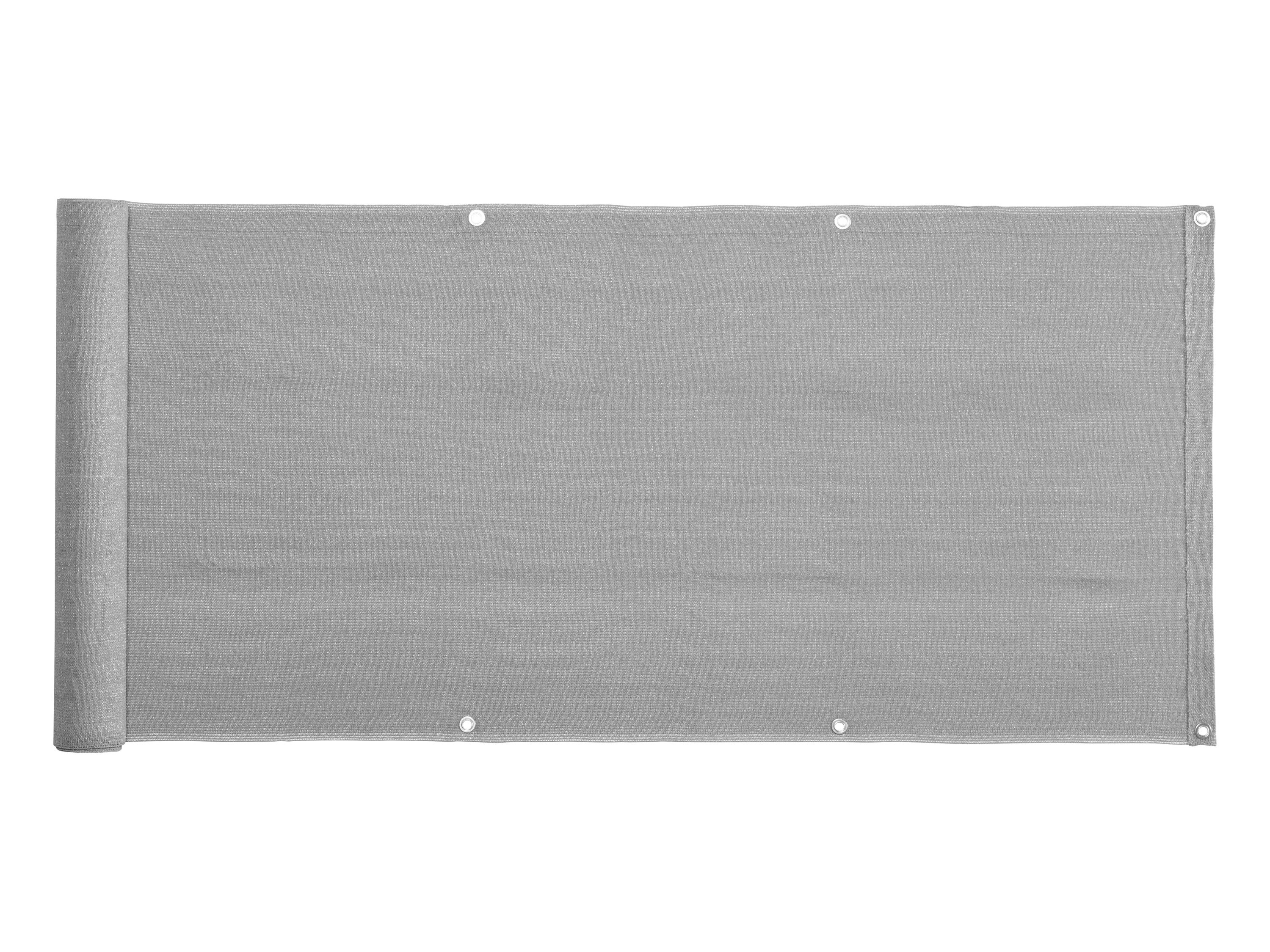 Livarno® Balkonová clona, 600 x 75 cm / Stínicí clona na plot, 500 x 100 cm (balkonová zástěna, 600 x 75 cm, světle šedá)