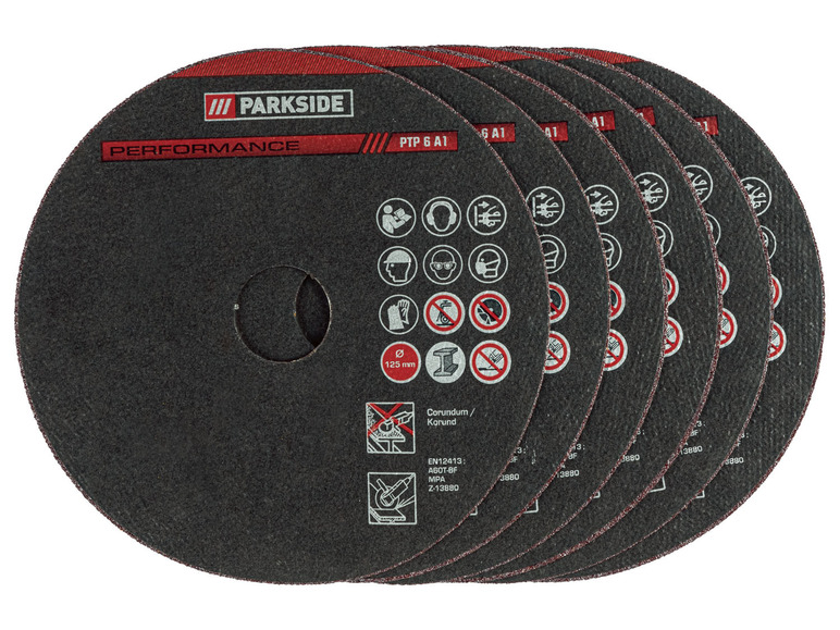  Zobrazit na celou obrazovku PARKSIDE PERFORMANCE® Řezný kotouč PTP 6 A1 / Hrubovací kotouč PSSP 2 A1 - Obrázek 5