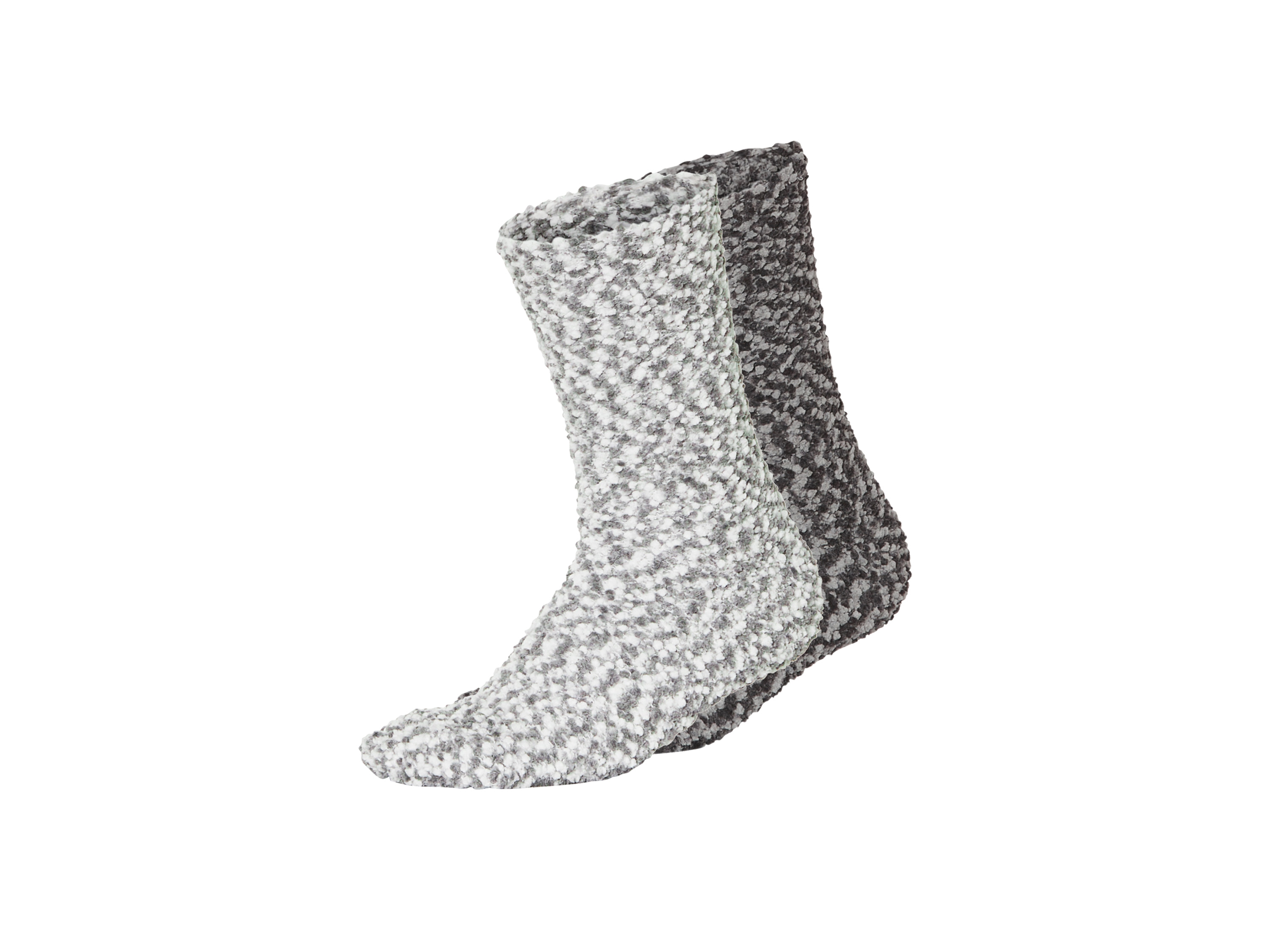 esmara® Dámské hebké ponožky, 2 páry (šedá, 35-38)