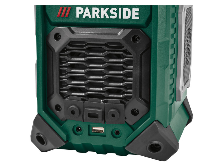  Zobrazit na celou obrazovku PARKSIDE® Aku stavební rádio PBRA 20-Li B2, 4 Ah - Obrázek 4