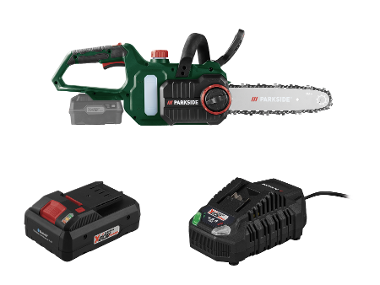 PARKSIDE® Aku řetězová pila PAKS 20-Li F5, Smart 4 Ah