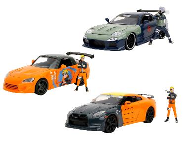 Závodní auto Naruto 1:24