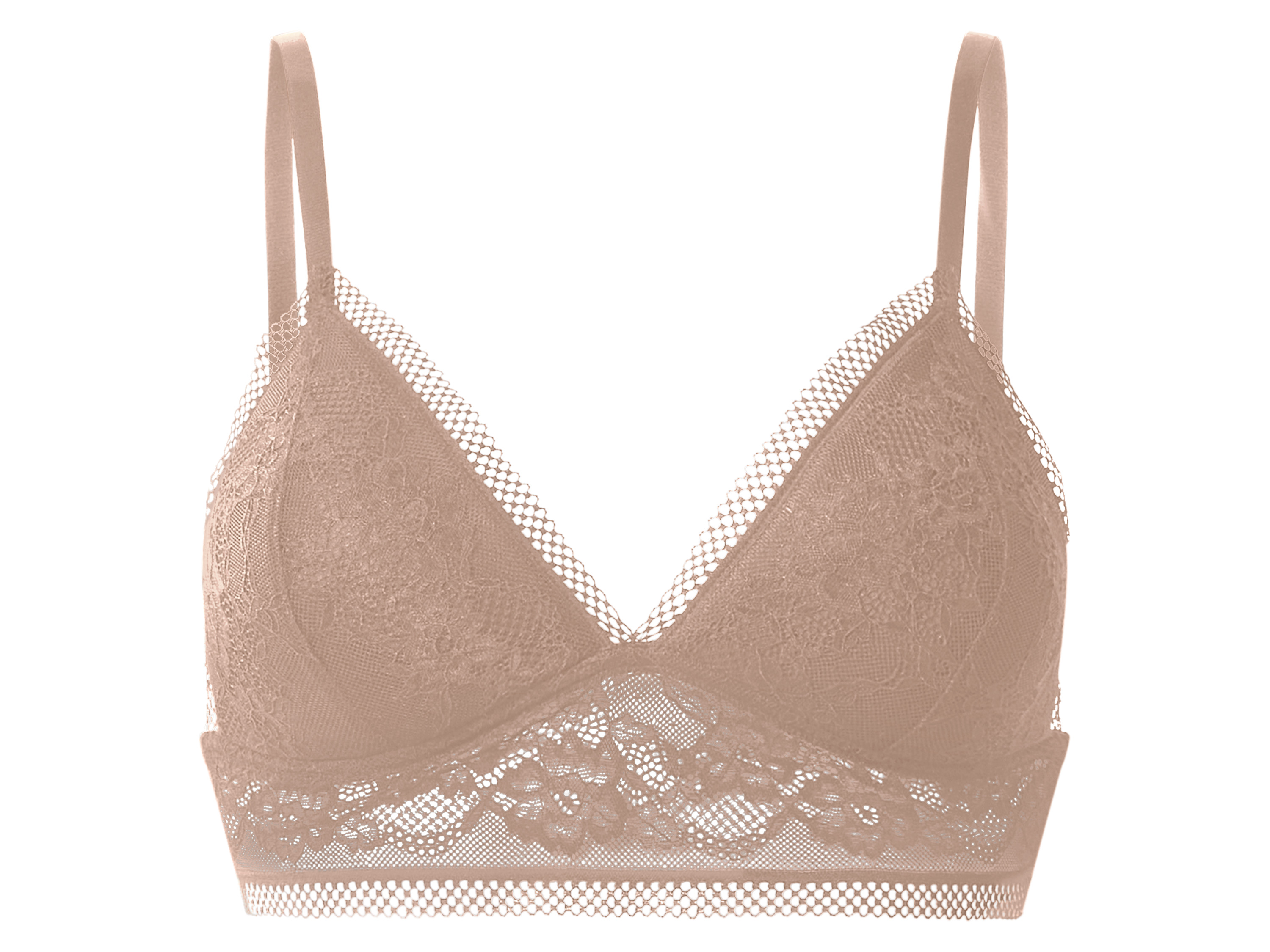 Esmara® Dámská krajková podprsenka (béžová, S(36/38))