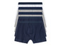 bílá / šedá / navy modrá
