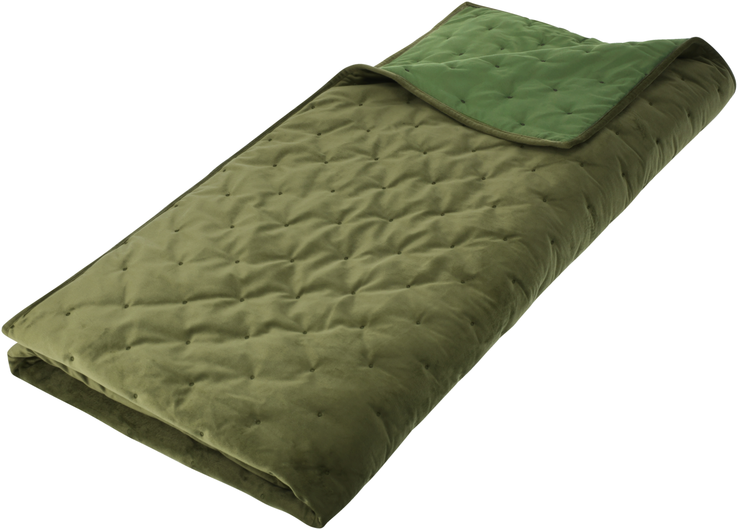 Livarno® Sametový přehoz na postel, 200 x 220 cm (khaki)