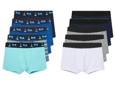 lupilu® Chlapecké boxerky s BIO bavlnou, 5 kusů