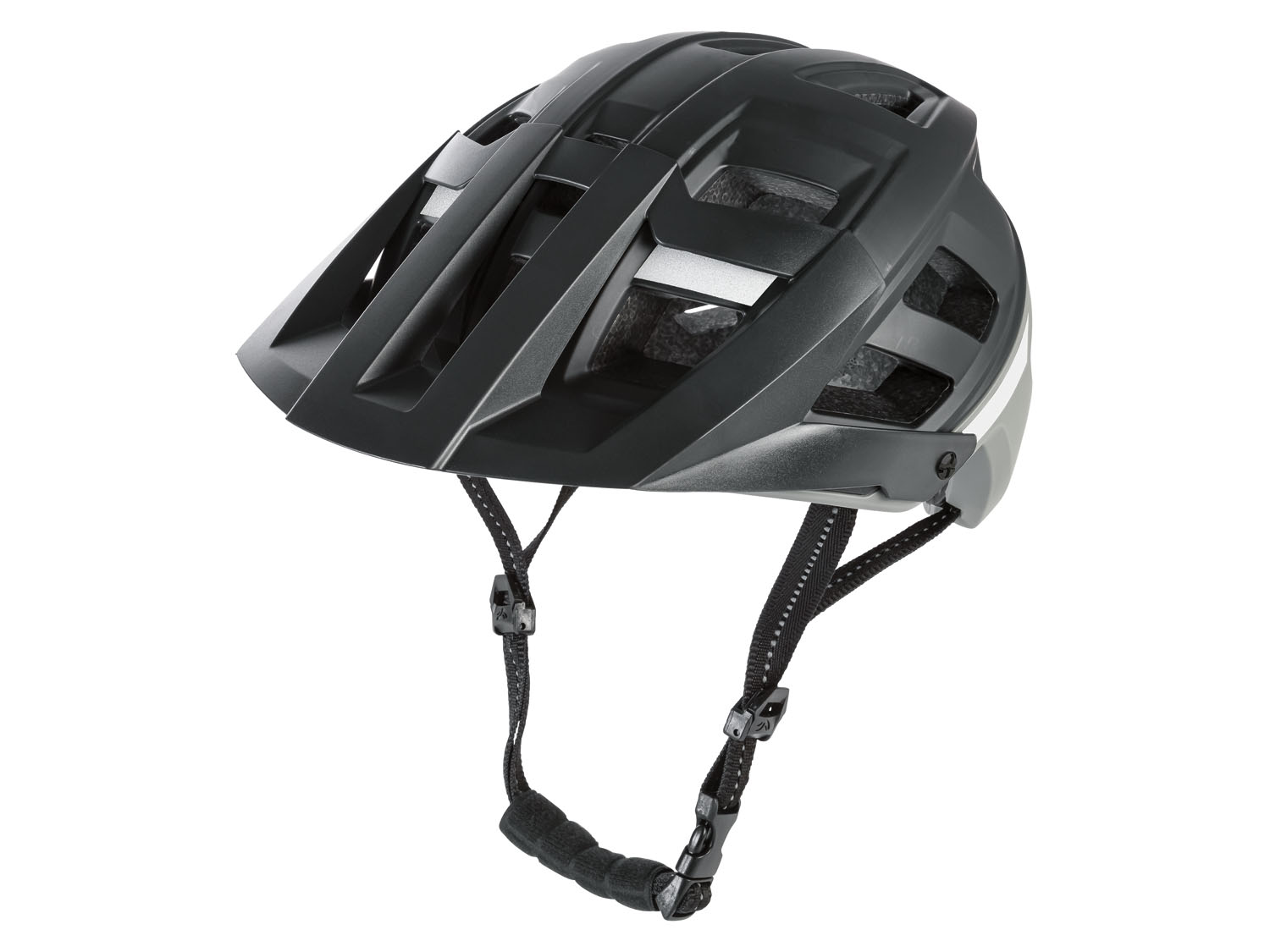 Crivit Cyklistická helma Freeride (S/M, černá/šedá)