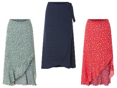 esmara® Dámská zavinovací midi sukně