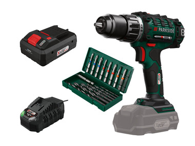 PARKSIDE® Aku vrtací šroubovák PABS 20-Li E6, Smart 4 Ah