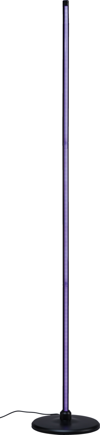 Livarno® Stojací LED lampa s audio senzorem (černá)
