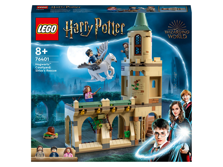  Zobrazit na celou obrazovku LEGO® Harry Potter™ 76401 Bradavické nádvoří: Siriusova záchrana - Obrázek 1