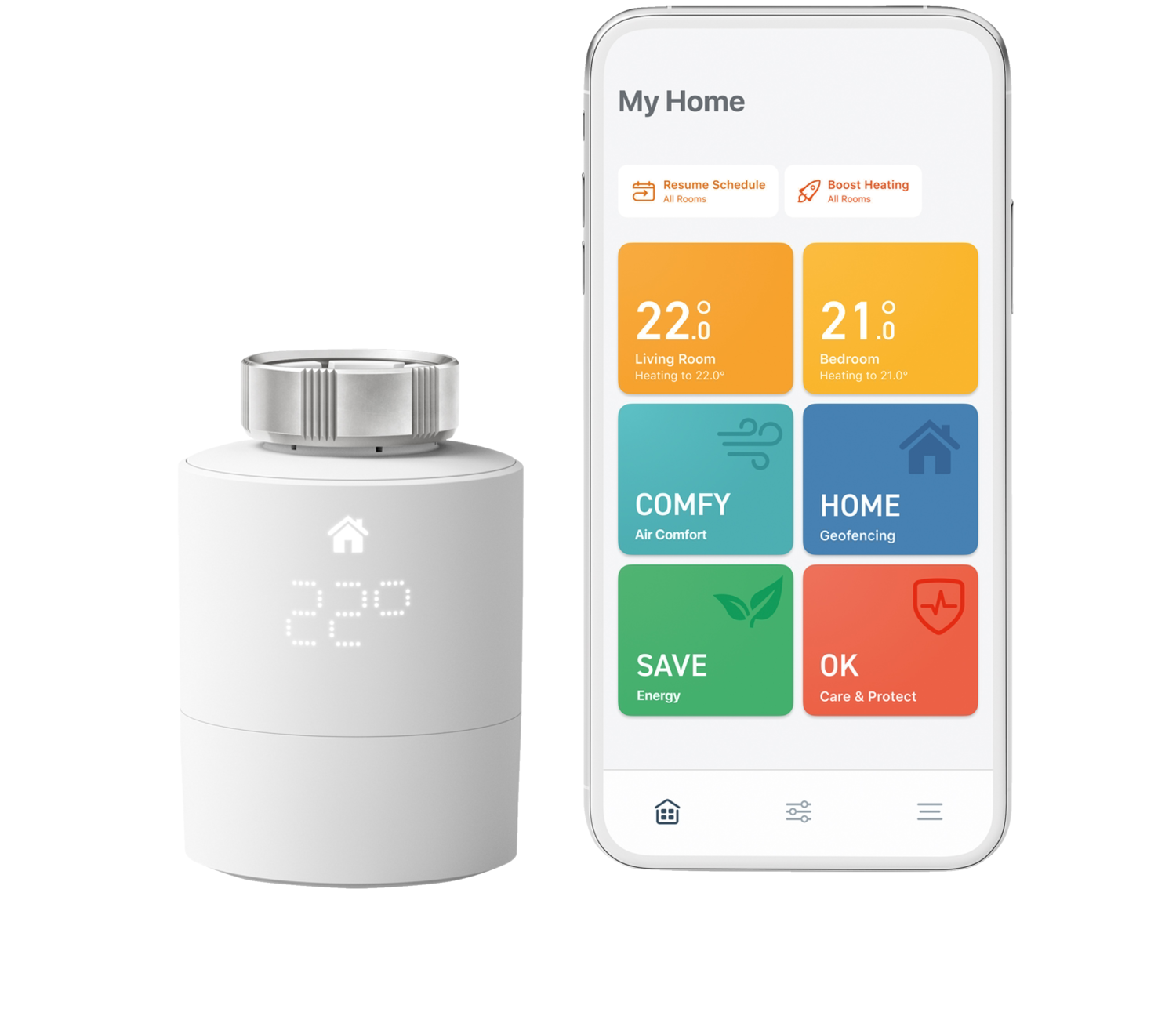 Tado Chytrá termostatická hlavice V3+