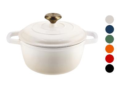 SILVERCREST® Litinový hrnec Premium, Ø 21 cm / 2,8 l