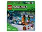 LEGO Minecraft set The Warden Encounter s 238 dílky, s figurkami a herní scénou.