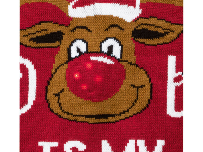  Zobrazit na celou obrazovku LIVERGY Pánský vánoční svetr s LED - Obrázek 16