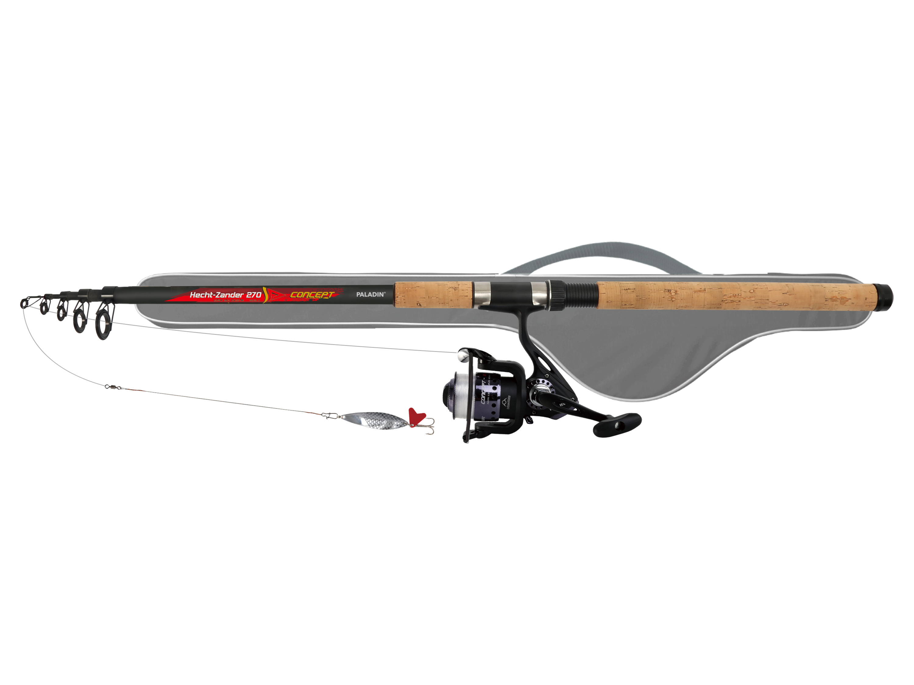 Paladin® Rybářská sada (štika/candát Spin, 2,70 m)