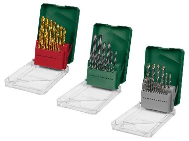 PARKSIDE® Sada HSS vrtáků do oceli / Sada vrtáků do dřeva a kamene