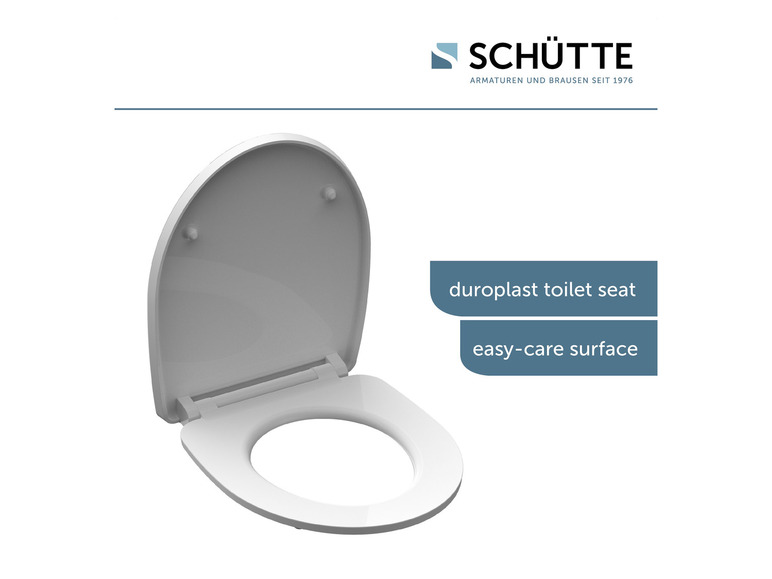  Zobrazit na celou obrazovku Schütte Záchodové prkénko se zpomalovacím mechanismem - Obrázek 2
