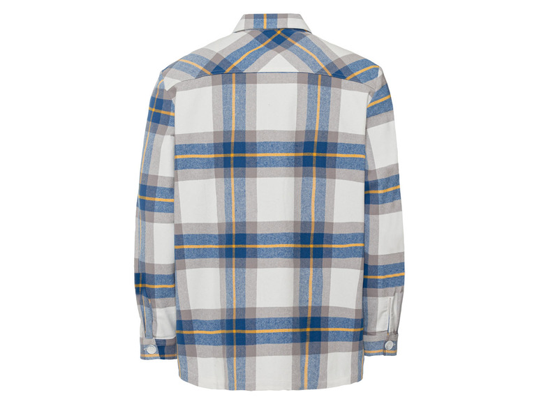  Zobrazit na celou obrazovku LIVERGY® Pánský flanelový overshirt - Obrázek 4