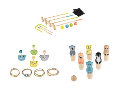 Playtive Dřevěná venkovní hra