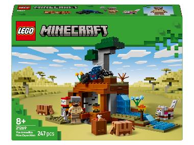 Lego Minecraft 21269 Výprava do dolu a pásovec
