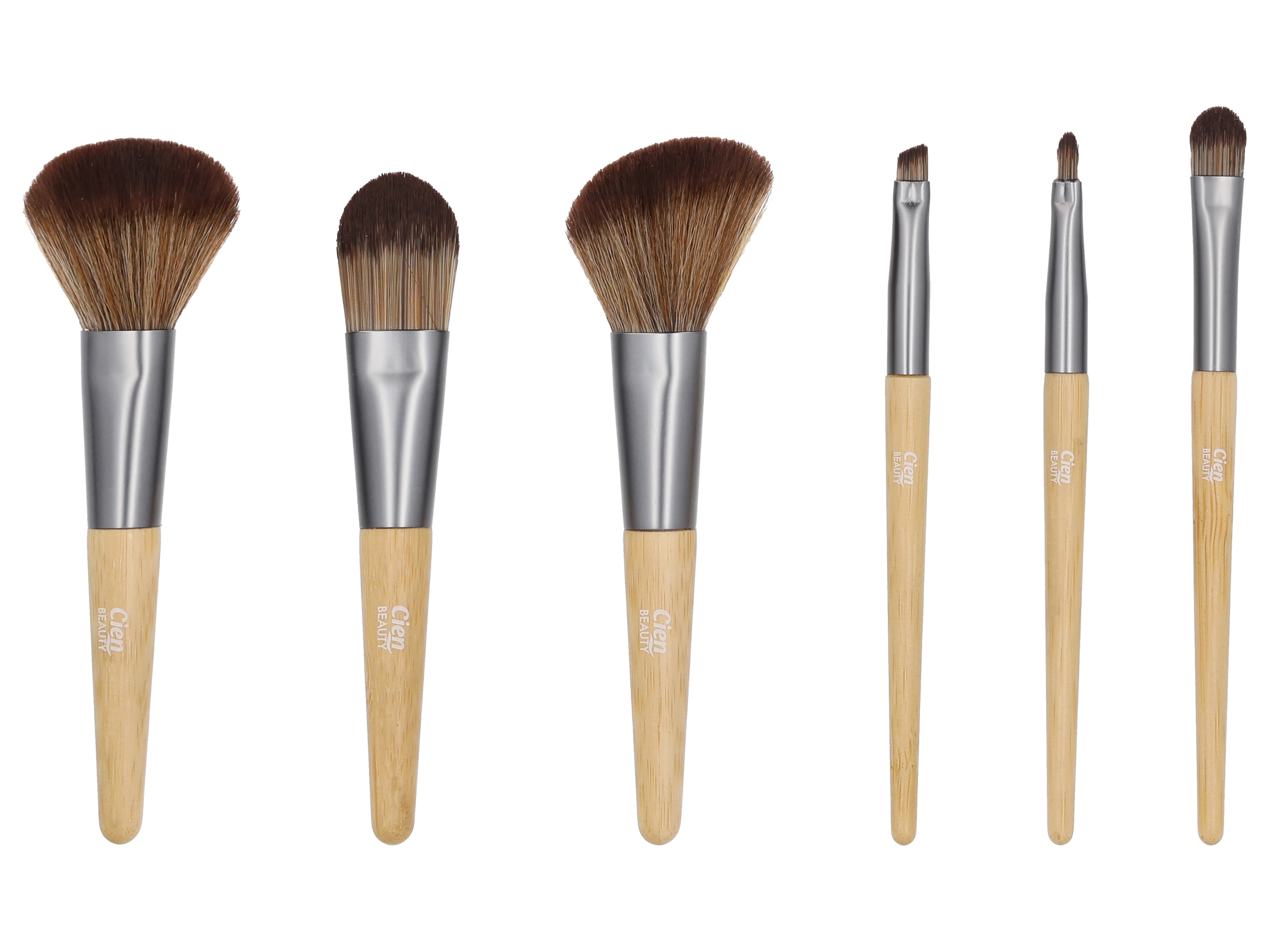 Cien Beauty Sada kosmetických štětců, 6dílná / 7dílná (sada mini kosmetických štětců, 7dílná)