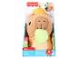 Plyšová hračka Fisher-Price Snuggly Snacky Capy pro miminka od 3 měsíců.
