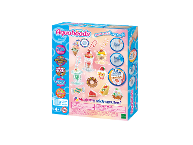 AQUABEADS Kreativní sada na výrobu přívěsků „Sladkosti“, spojování vodou
