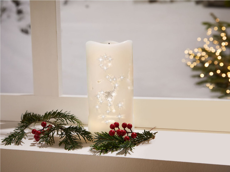  Zobrazit na celou obrazovku LIVARNO home Vosková LED svíčka - Obrázek 13